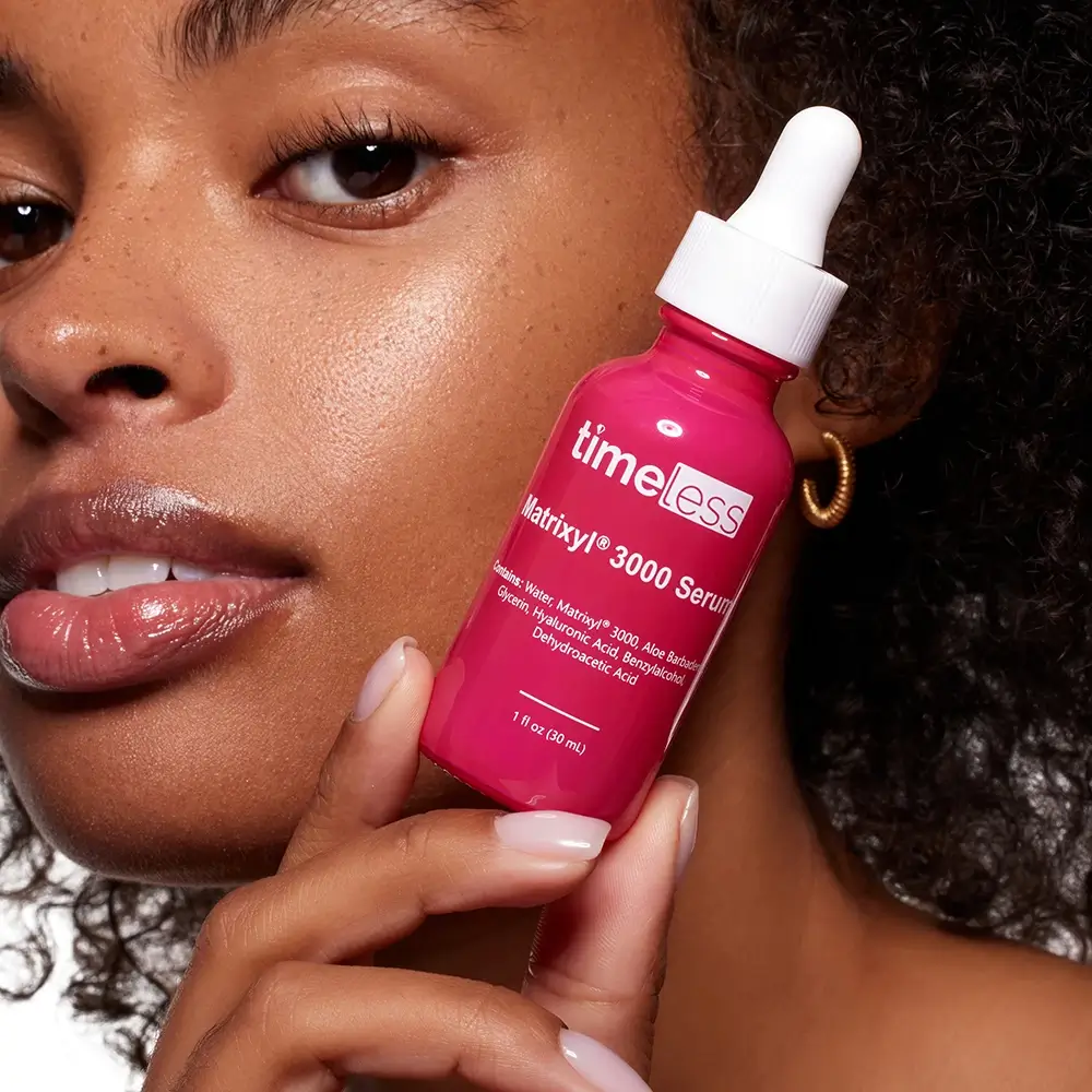 TIMELESS SKIN CARE Matrixyl 3000 Ser pentru fata Anti-imbatranire - Fermitate si Hidratare Intensiva, 30 ml