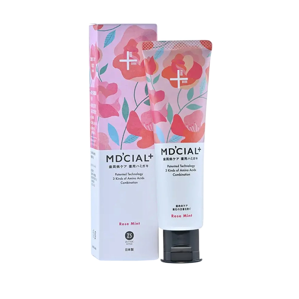 Zettoc MD'Cial Pasta de dinti Rose Mint - Protectie Gingivala si Anticarii, 100 gr