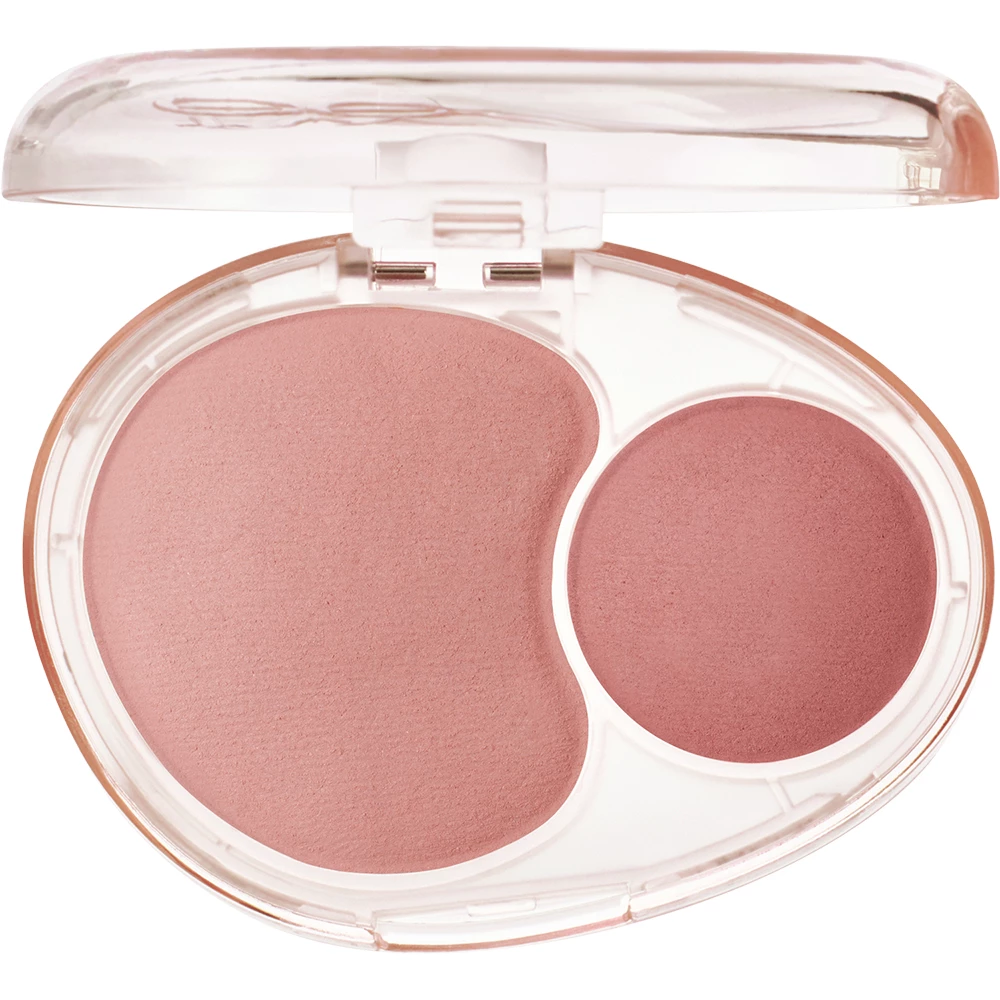 FWEE Mellow Dual Blusher Fard de Obraz RS01 Rosy Talk - Culoare Vibranta si Hidratare de Lunga Durata, 7.2 gr