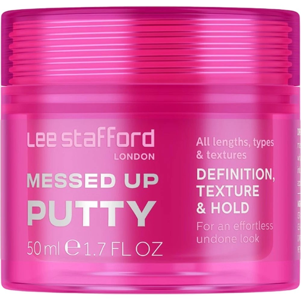 Lee Stafford Messed Up Crema Modelatoare Texturizanta - Fixare Flexibila si Textura Naturala, 50 ml