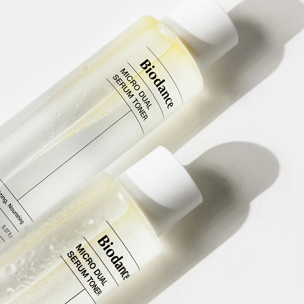 BIODANCE Micro Dual Serum Toner Toner hidratant pentru fata - Hidratare intensa si echilibru apa-ulei, 150 ml