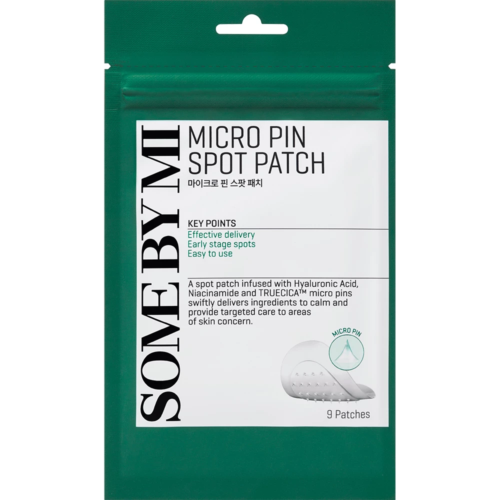 SOME BY MI Micro Pin Spot Patch plasturi - hidratare si calmare si protectie, 9 buc