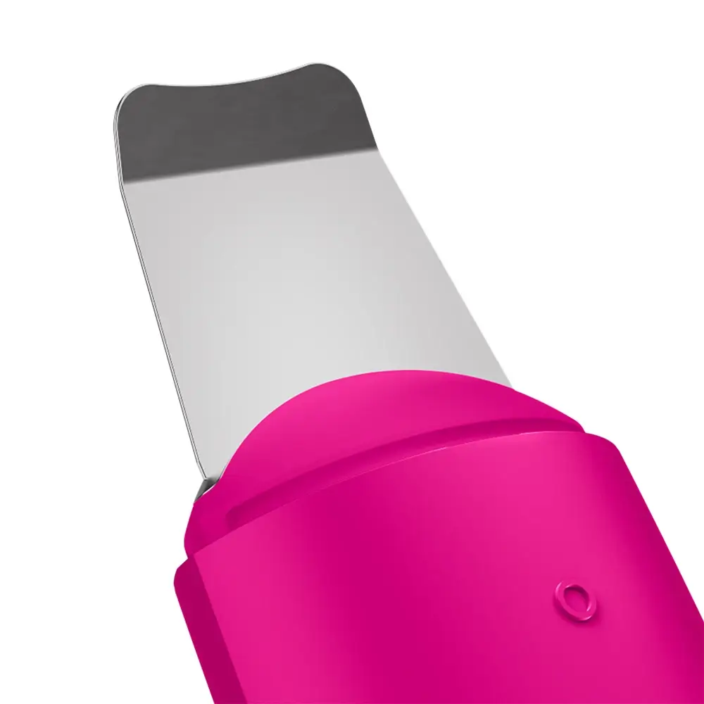 MicroCurrent Skin Scrubber and Blackhead Remover 9 in 1  Magenta