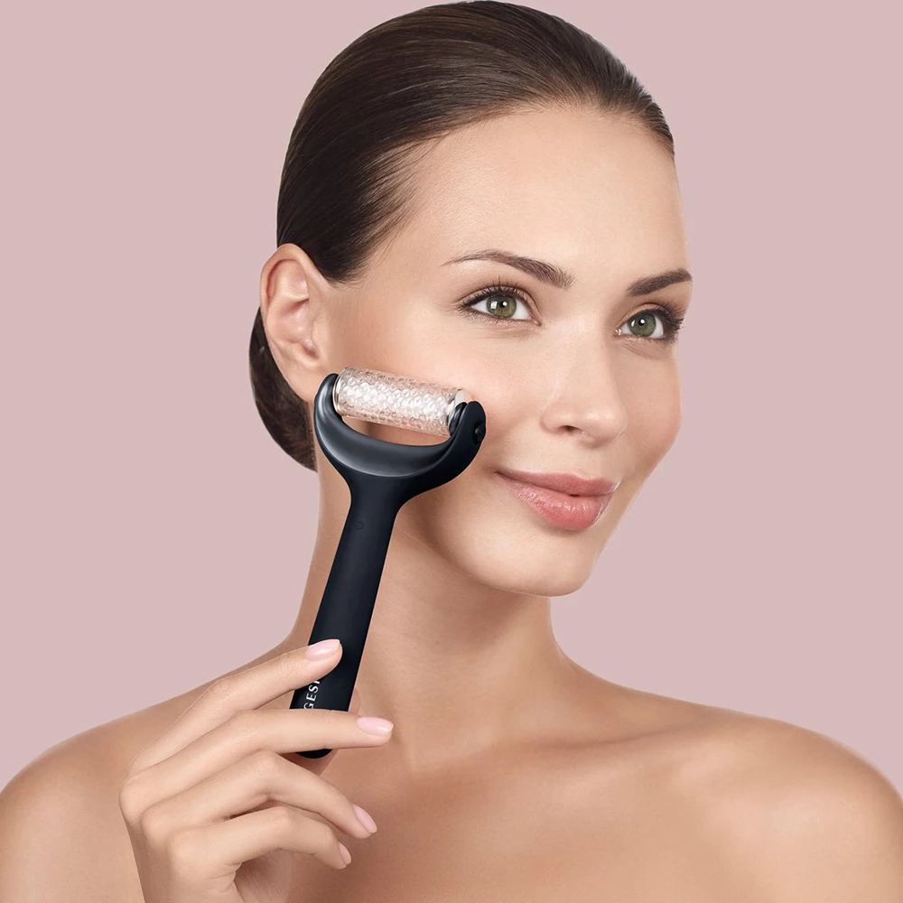 GESKE SmartAppGuided Rola Dermatologica Micro-ace Fata si Corp Black - Fermitate si Stralucire Profesionala, 8 in 1