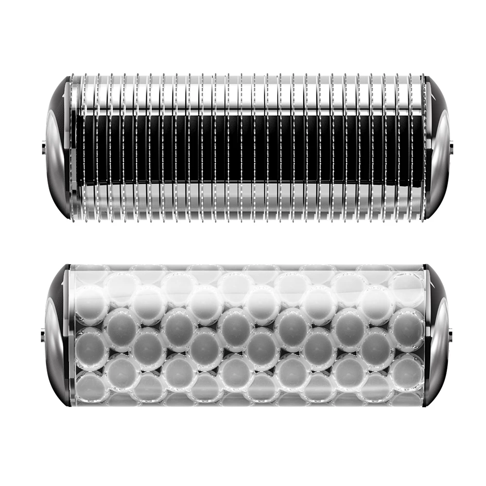 GESKE MicroNeedle Face and Body Roller 8 in 1 – Dispozitiv Profesional pentru Îngrijirea Feței și Corpului, Starlight | German Beauty Tech