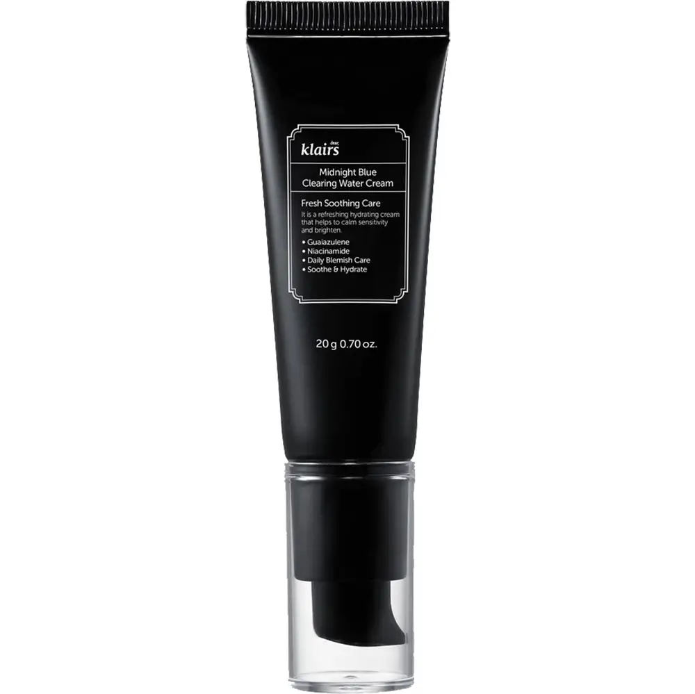 Dear Klairs Midnight Blue Crema pentru Fata 20 gr - Calmare Rapida, Hidratare si Control Sebum, 20 gr