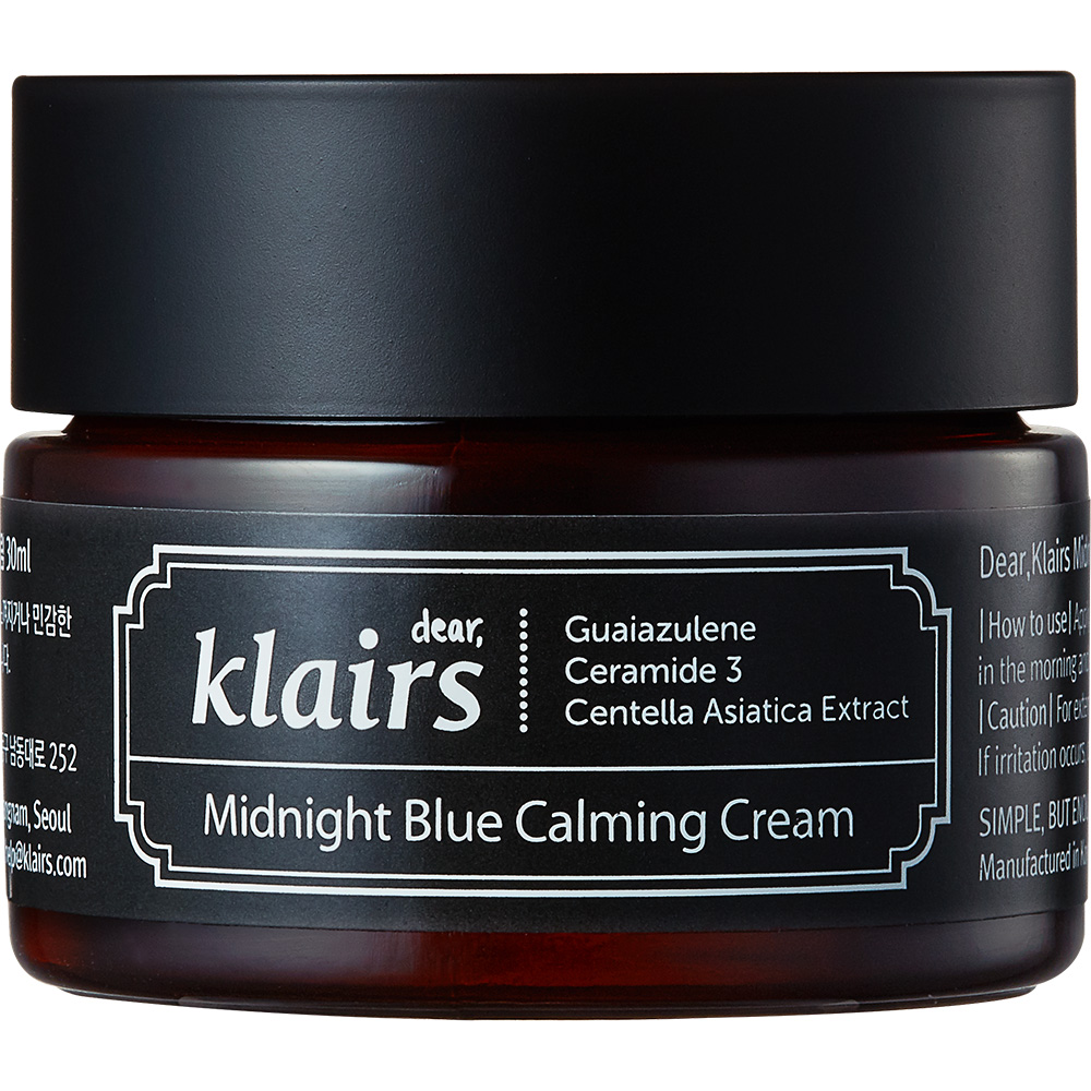 Midnight Blue Crema de fata cu efect calmant 30 ml