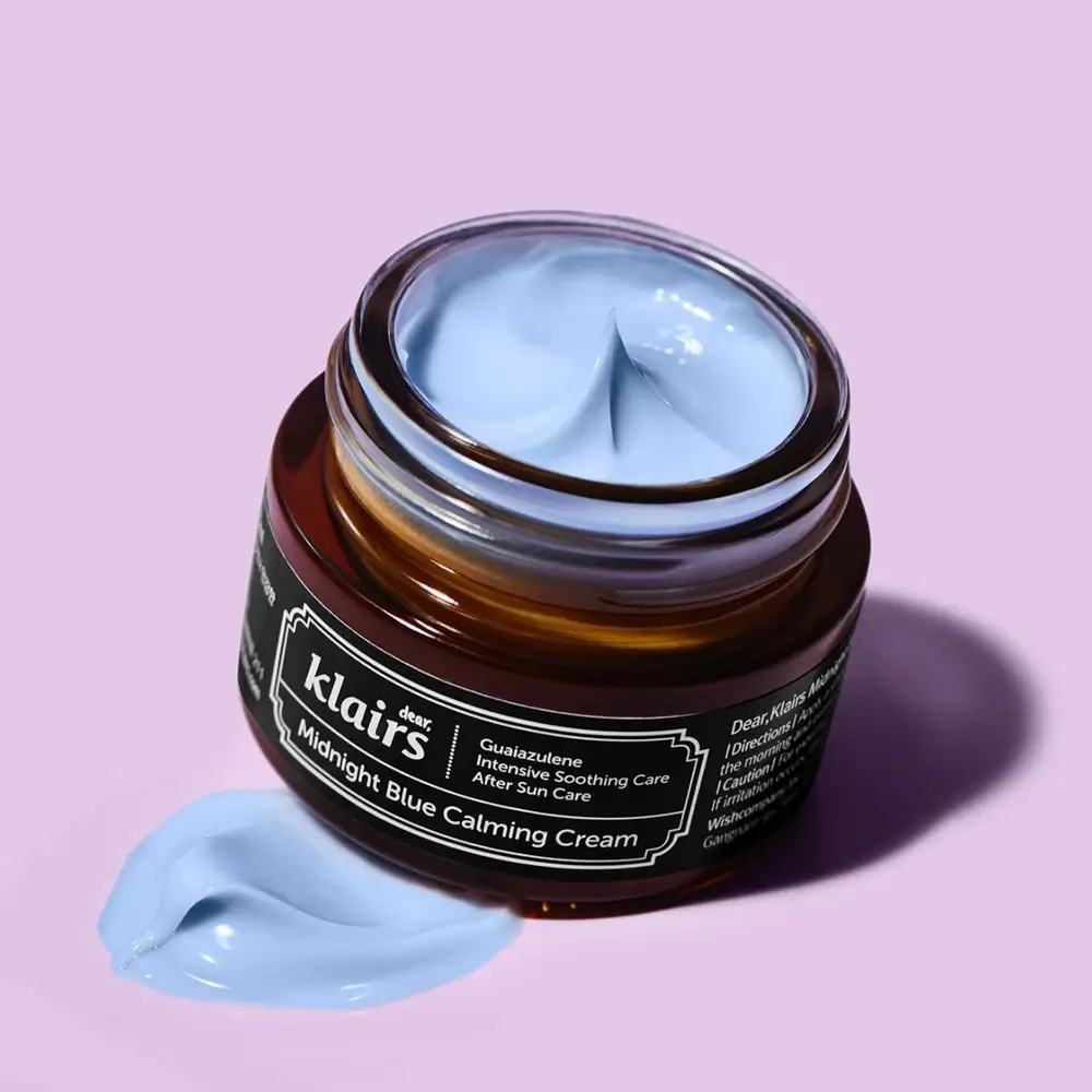 Dear Klairs Midnight Blue Crema de Fata Calmanta 30 ml - Efect Calmanti si Regenerare Piele Sensibila, 30 ml