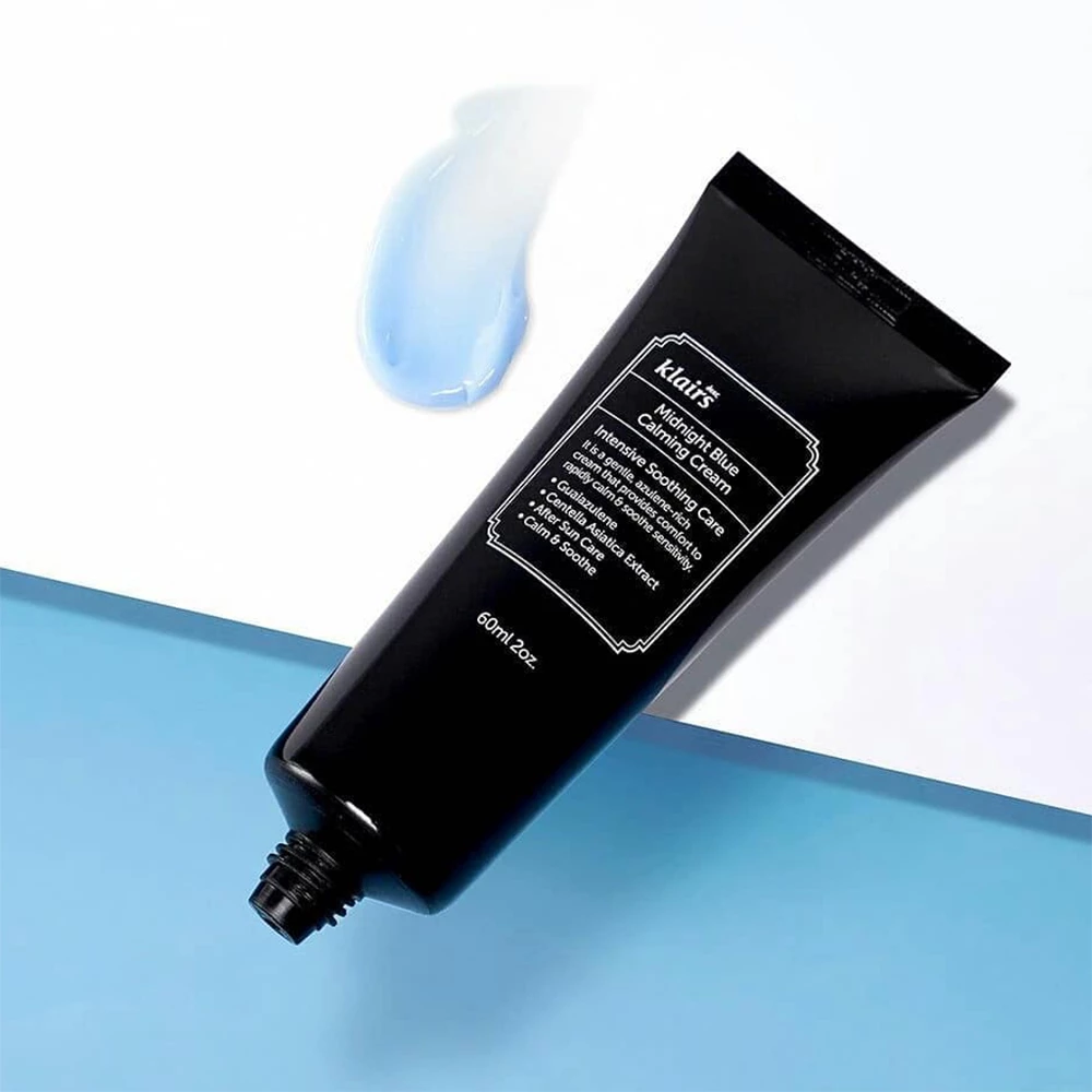 Dear Klairs Midnight Blue Crema de Fata Calmare Intensiva - Calmare, Regenerare si Reducerea Roseatei, 60 ml