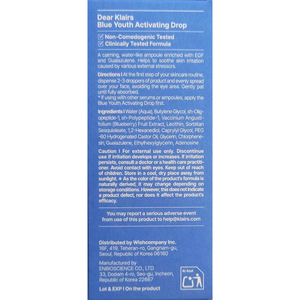 Midnight Blue Youth Activating Drop Ser de fata 20 ml