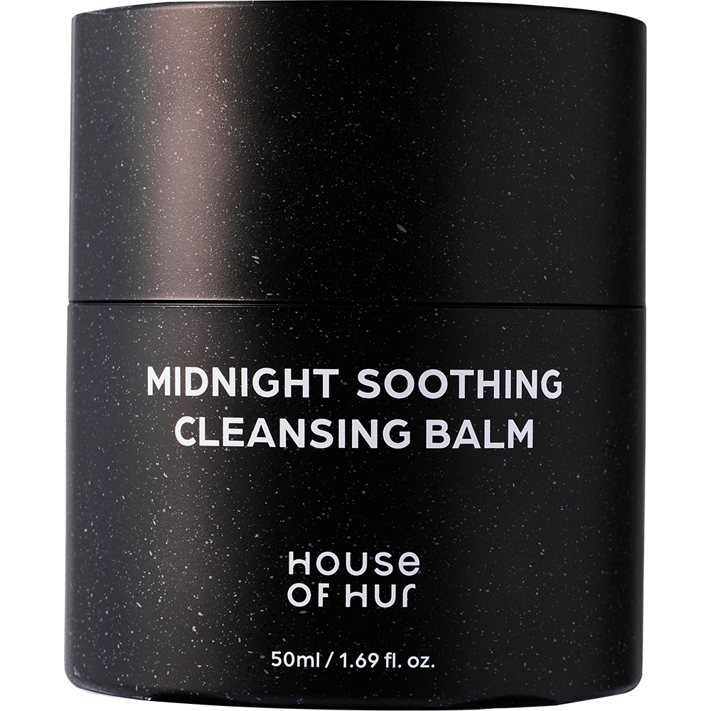 HOUSE OF HUR Midnight Soothing Cleansing Balm - balsam de curatare formulat cu extract de orez negru si vitamina E, care contribuie la indepartarea machiajului, protectiei solare si impuritatilor si la metinerea confortului pielii dupa clatire - 50 ml