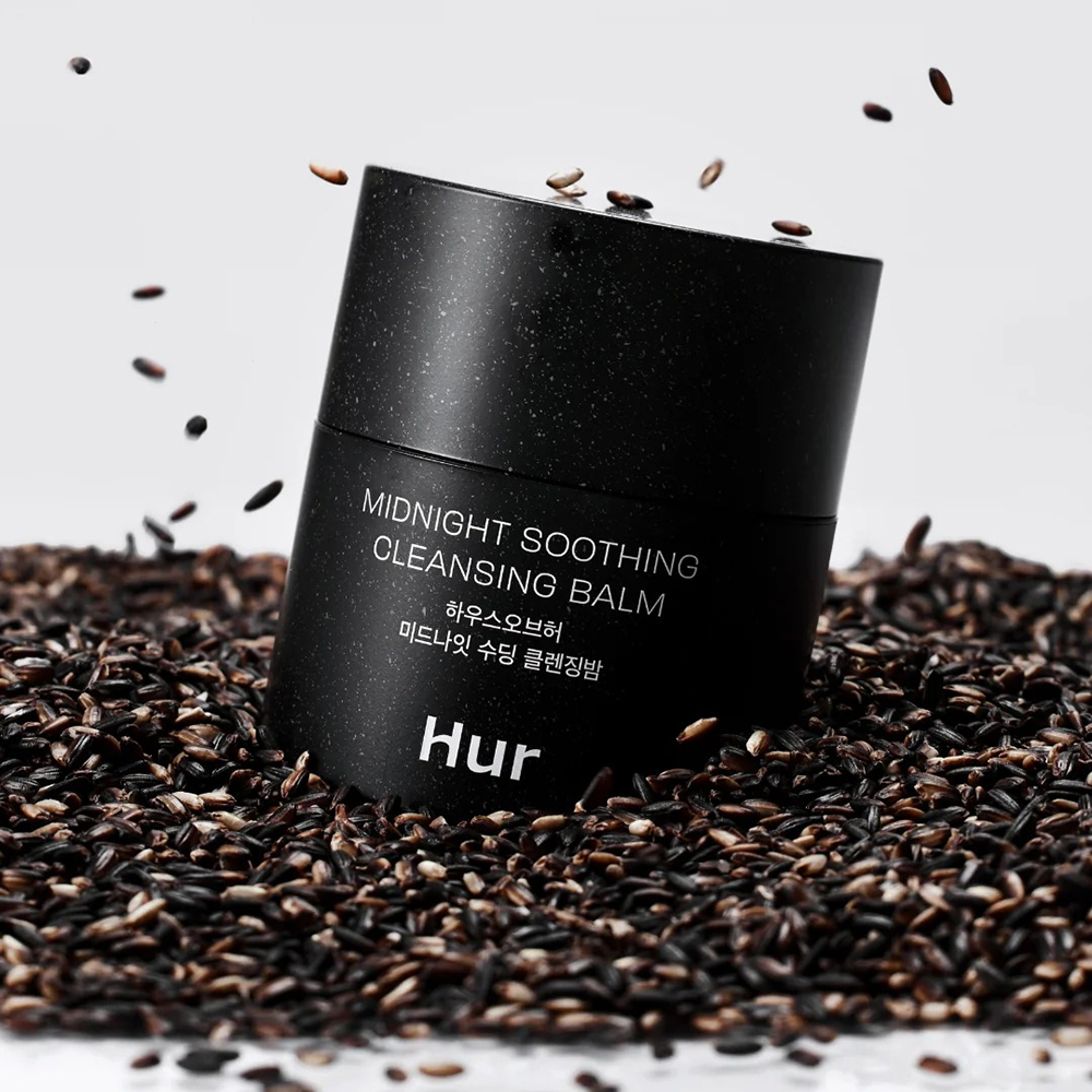 HOUSE OF HUR Midnight Soothing Cleansing Balm - balsam de curatare formulat cu extract de orez negru si vitamina E, care contribuie la indepartarea machiajului, protectiei solare si impuritatilor si la metinerea confortului pielii dupa clatire - 50 ml