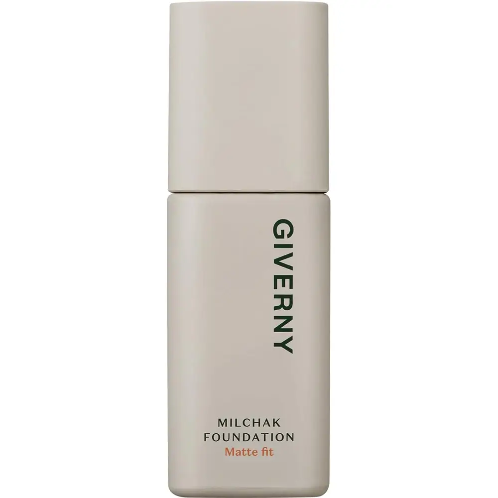 GIVERNY Milchak Matte Fond de Ten 21C Cool Beige - Fond de ten matifiant cu protectie UV si efect de albire, 30 ml