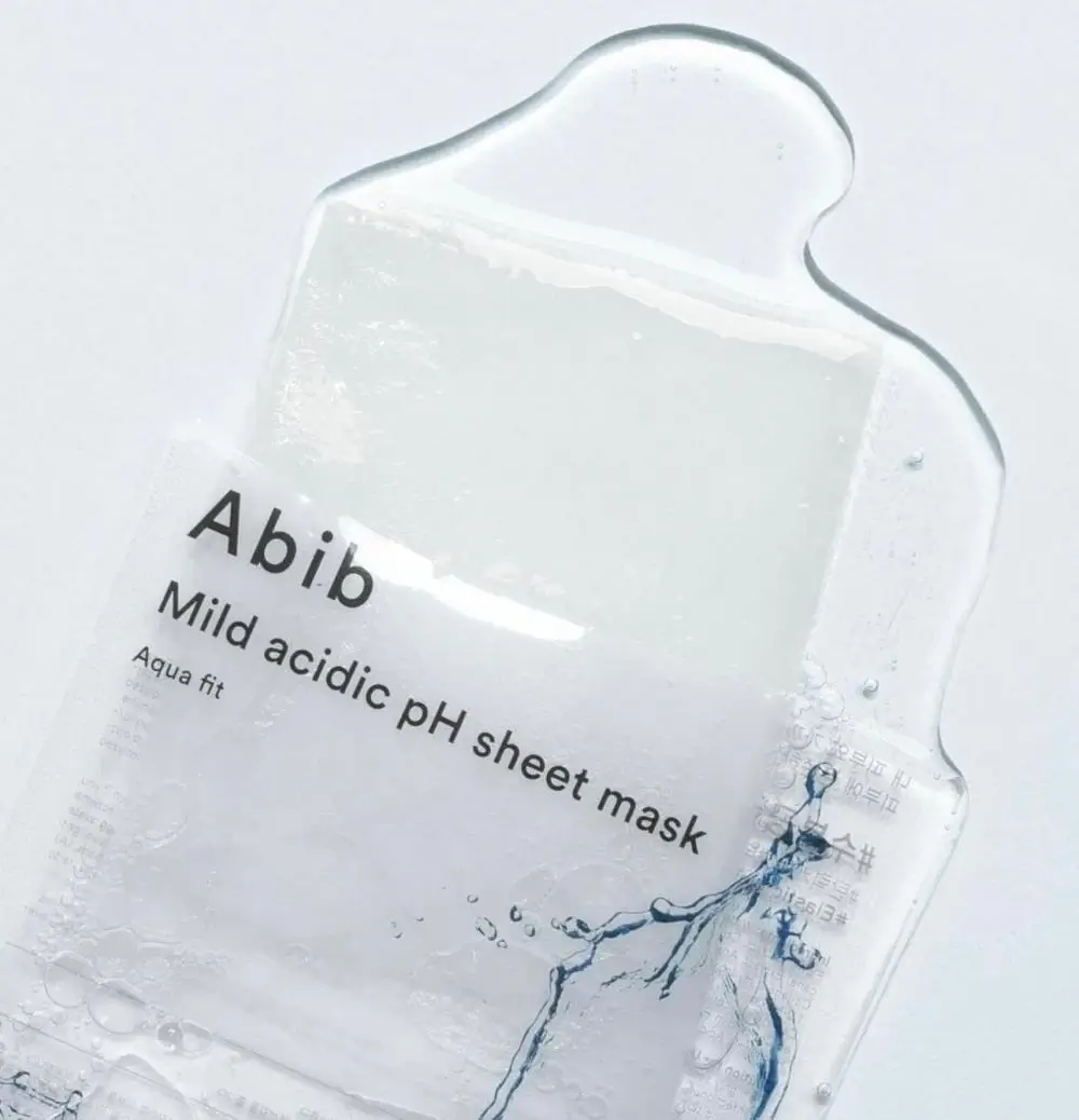 ABIB Mild Acidic pH Masca de fata hidratanta Aqua Fit - Hidratare intensa si echilibru pH, 30 ml