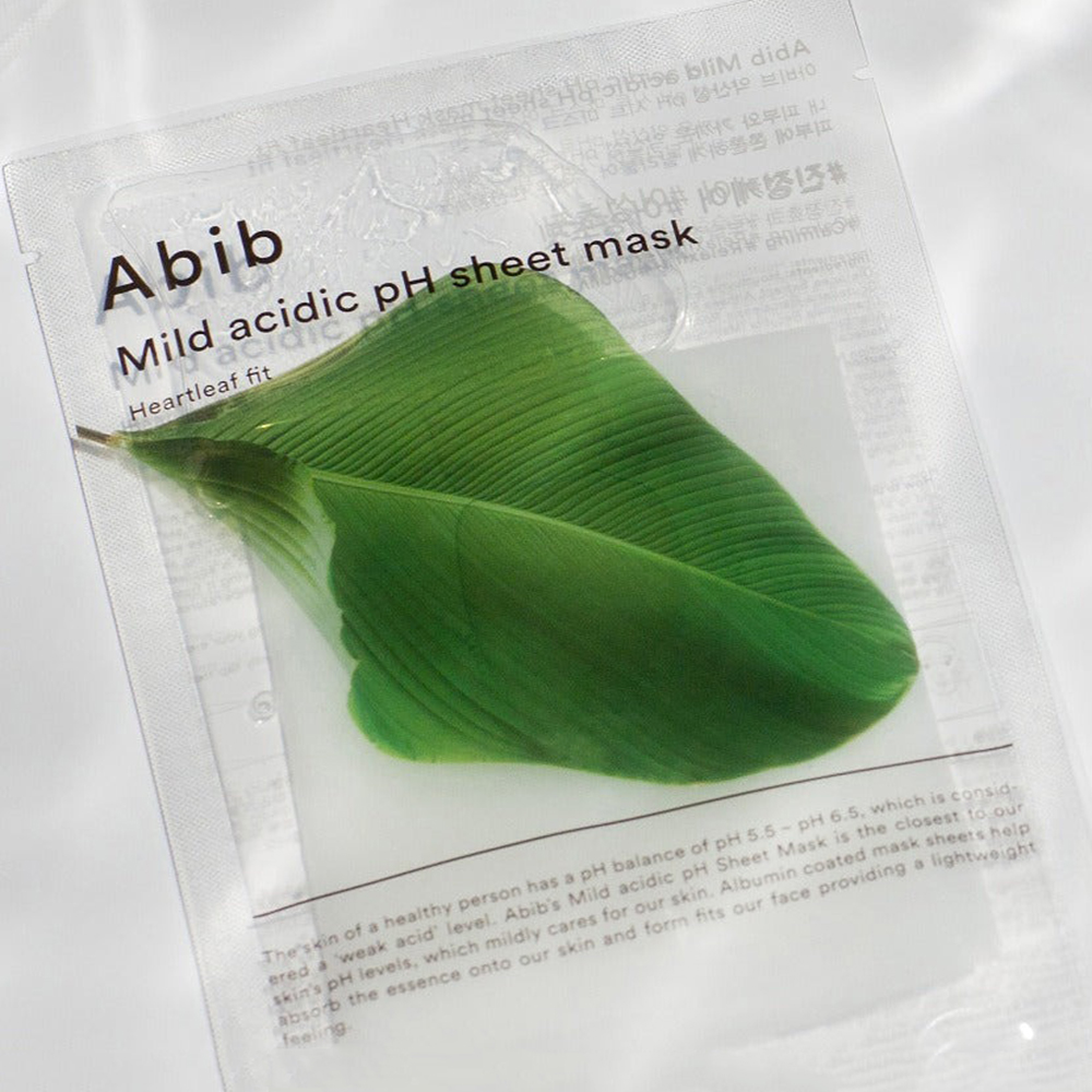 Mild Acidic ph Sheet Mask Heartleaf Fit Masca de fata calmanta 30 ml