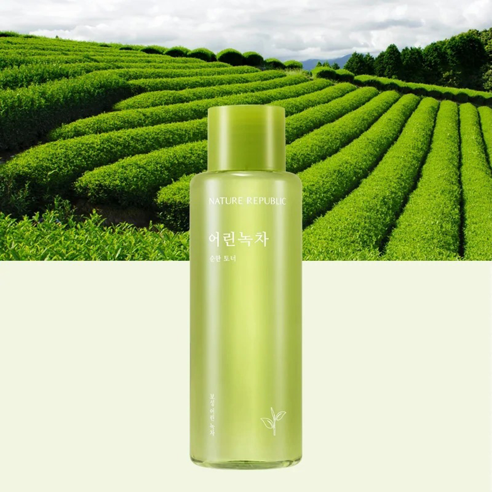 Mild Green Tea Toner de fata hidratant cu extract de ceai verde 155 ml