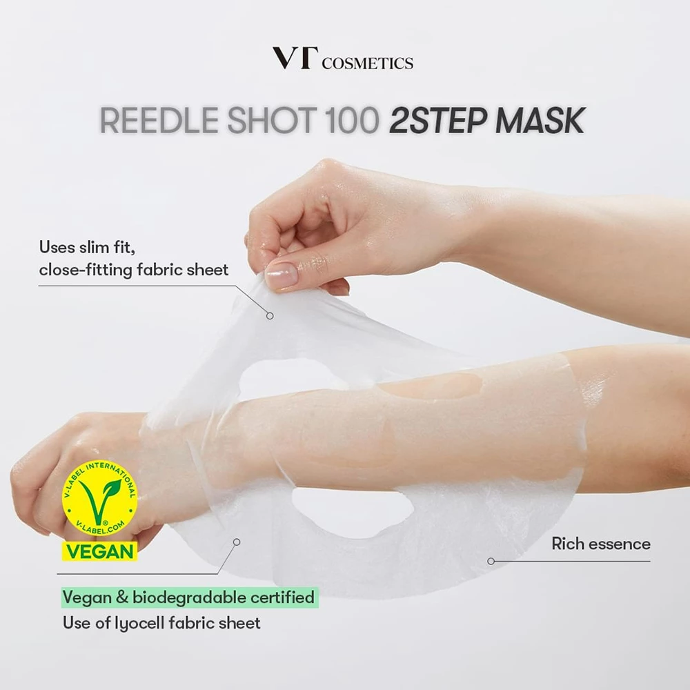 VT COSMETICS Reedle Shot Masca de fata calmanta 100 - Hidratare intensa si elasticitate, 25g