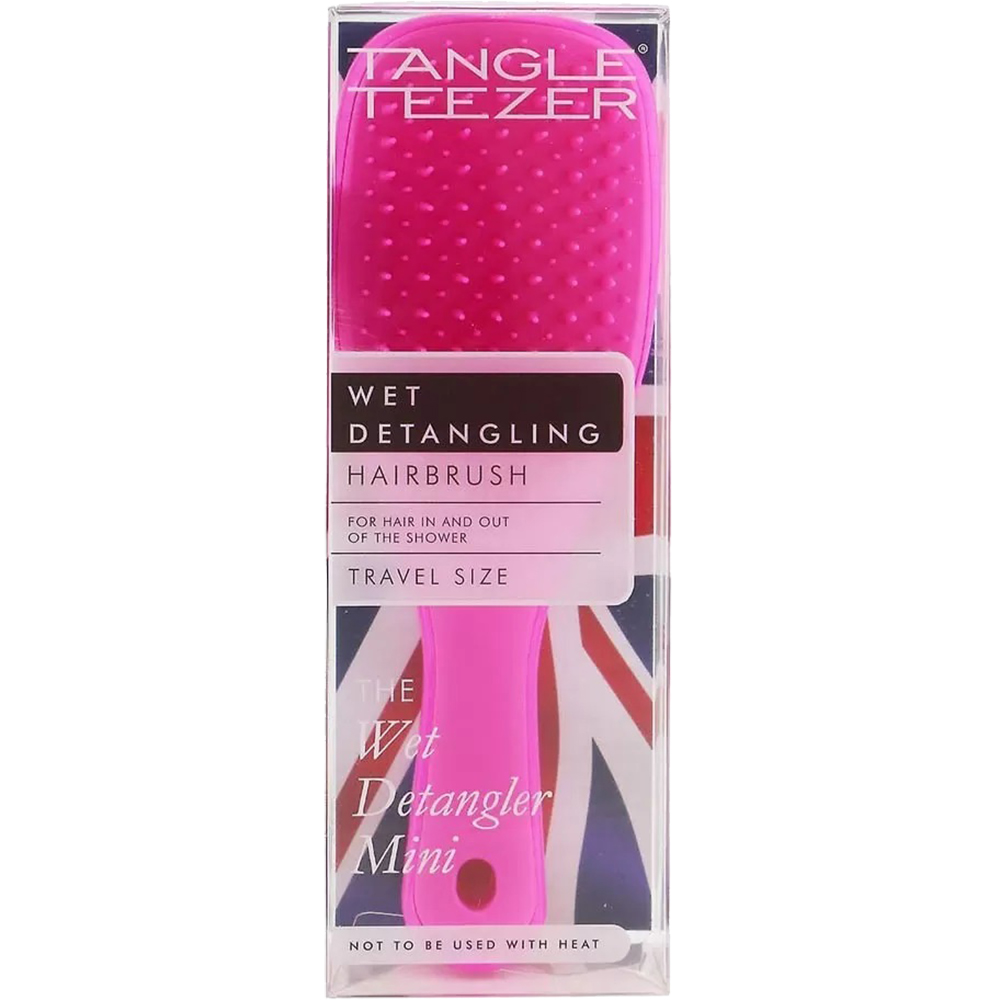 Mini Wet Detangler Perie de par Pink Dusky Roz