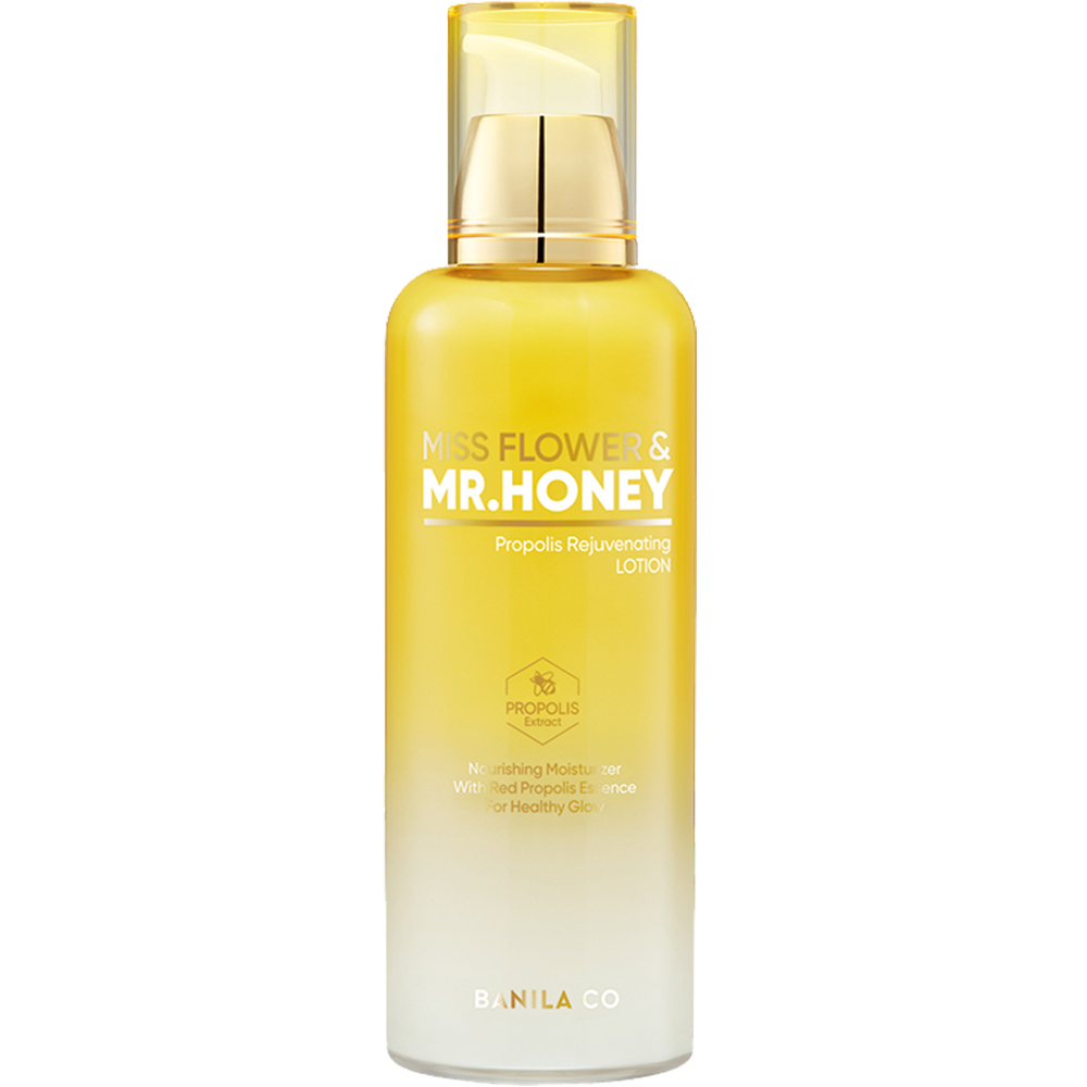 Miss Flower and Mr. Honey Propolis Rejuvenating Lotiune de fata pentru hidratare profunda si catifelare a pielii 150 ml