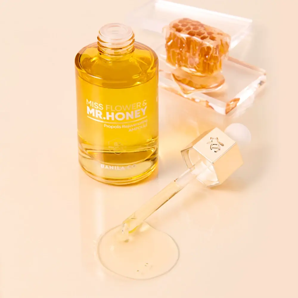 BANILA CO Miss Flower and Mr. Honey Ser pentru fata cu Propolis - Hidratare Intensiva si Stralucire, 50 ml