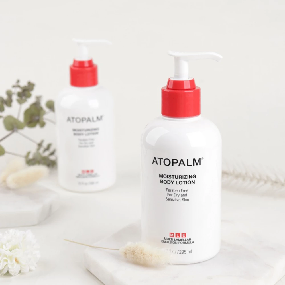 Atopalm MLE Moisturizing Body Lotion | Hidratare Intensă pentru Piele Uscată și Sensibilă, 295 ml