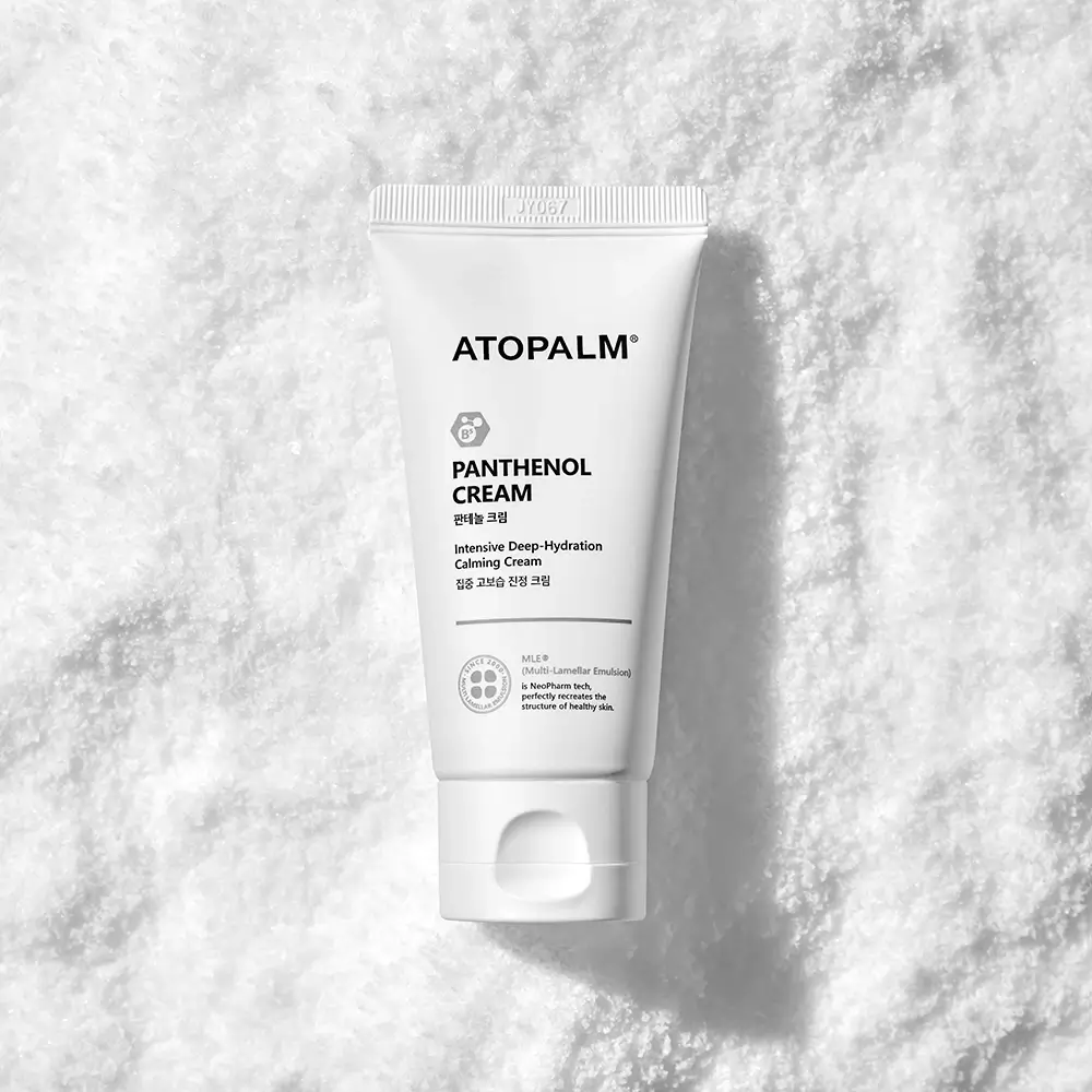 ATOPALM Panthenol Crema de fata - Crema calmanta si intens hidratanta pentru piele atopica, sensibila si uscata, 80 ml