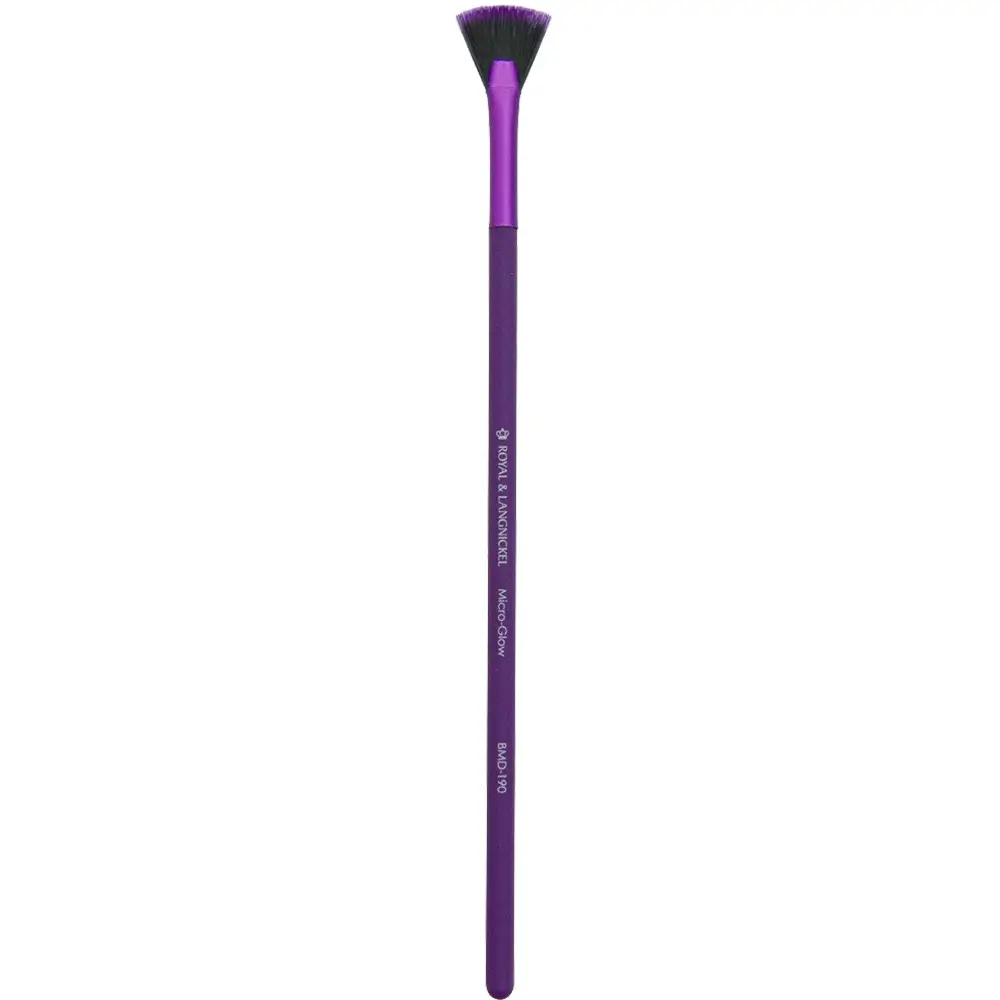 ROYAL AND LANGNICKEL Moda Pensula pentru Iluminator Micro Glow - Stralucire Intensa, Aplicare Precisa si Uniforma, 1 buc