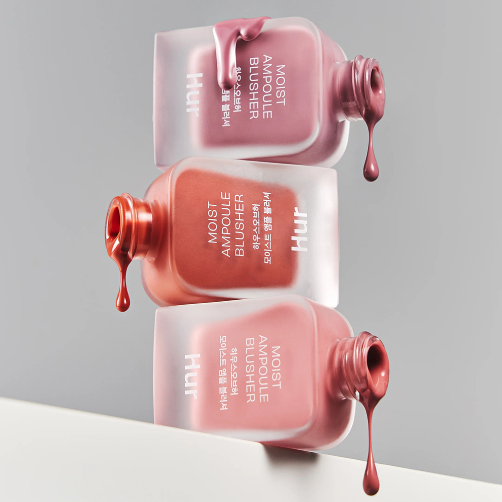 HOUSE OF HUR Moist Ampoule Blusher - fard de obraz lichid cu textura tip ser, care contribuie la un plus natural de culoare si luminozitate si la metinerea confortului pielii pe parcursul zilei - 20 ml - 01 Nude Beige