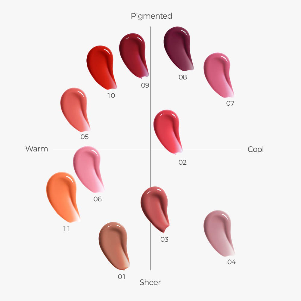 HOUSE OF HUR Moist Ampoule Blusher - fard de obraz lichid cu textura usoara tip ser, care contribuie la oferirea pielii unui plus de culoare si luminozitate - 20 ml - 06 Cherry Blossom