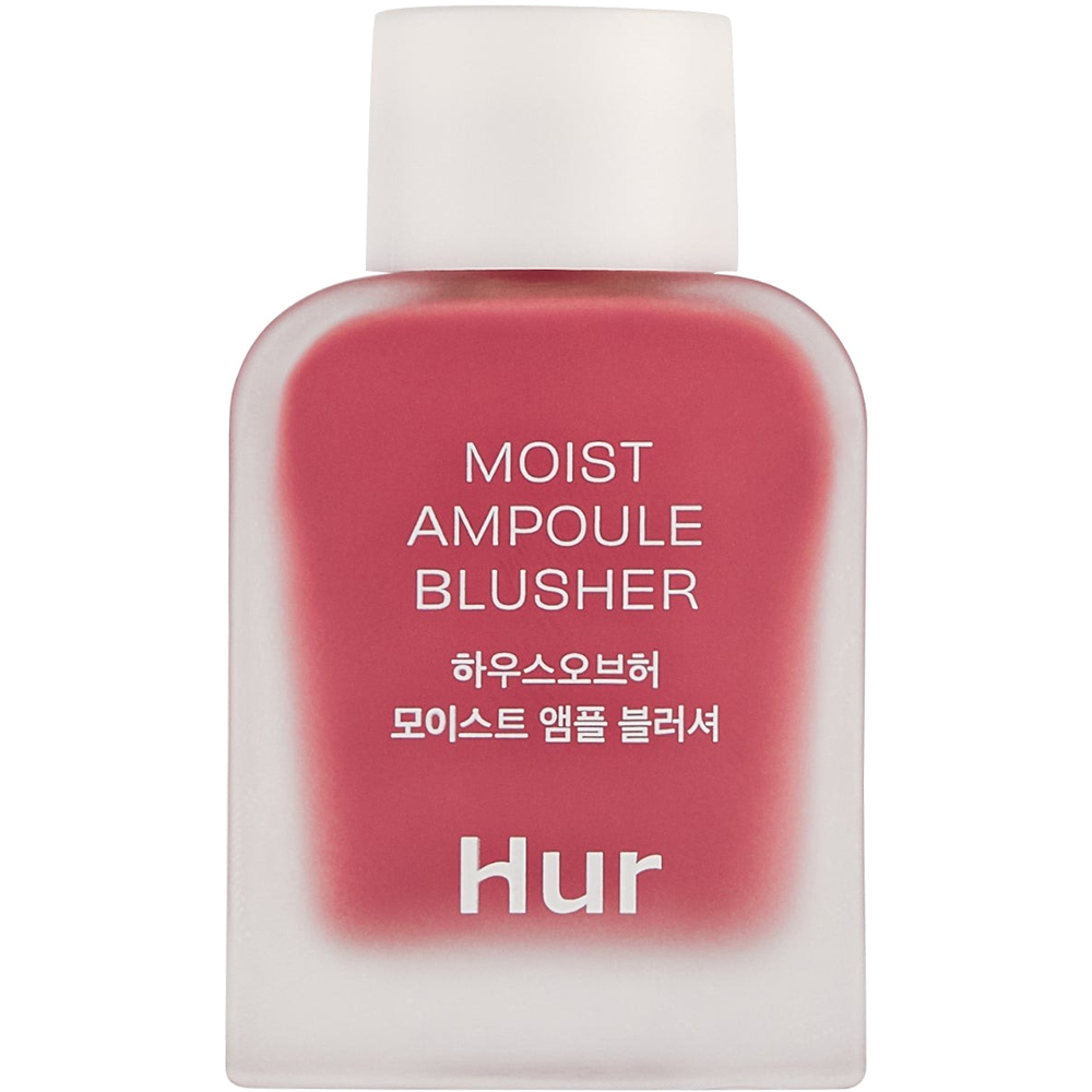 HOUSE OF HUR Moist Ampoule Blusher Mini - fard de obraz lichid cu textura usoara tip ser, care contribuie la oferirea pielii unui plus natural de culoare si luminozitate si la metinerea confortului pielii pe parcursul zilei - 10 ml - 02 Deep Plum