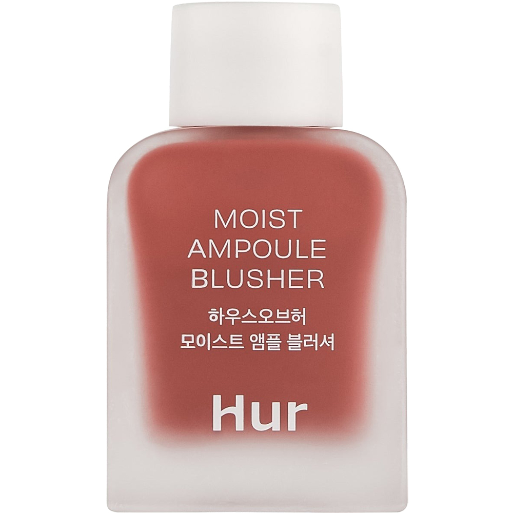 HOUSE OF HUR Moist Ampoule Blusher Mini - fard de obraz lichid cu textura usoara tip ser, care contribuie la oferirea pielii unui plus natural de culoare si luminozitate si la mentinerea confortului pielii - 10 ml - 05 Peach Coral