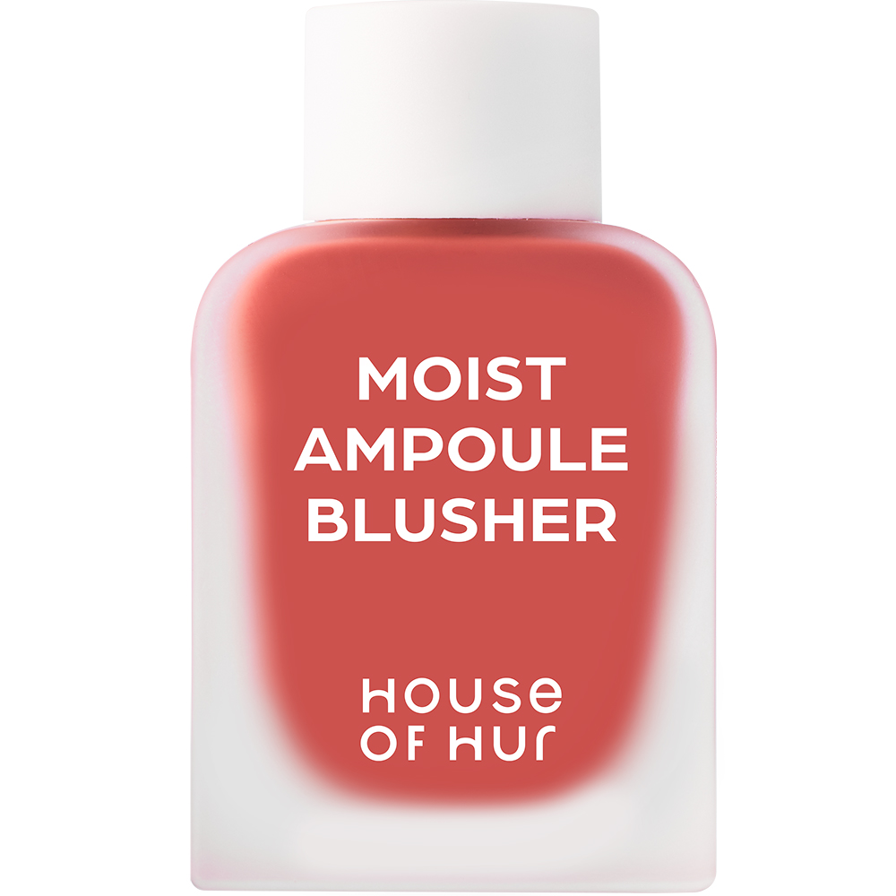 HOUSE OF HUR Moist Ampoule Blusher Mini - fard de obraz lichid cu textura usoara tip ser, care contribuie la oferirea pielii unui plus natural de culoare si luminozitate si la mentinerea confortului pielii - 10 ml - 05 Peach Coral
