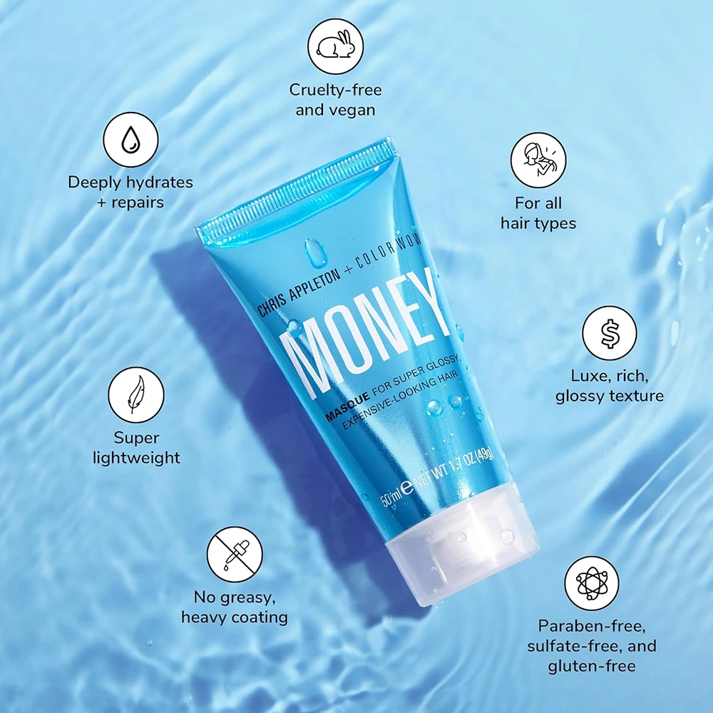COLOR WOW Money Masque Masca pentru Par Hidratanta si Reparatoare 50 ml - Hidratare Intensa si Stralucire de Lunga Durata, 50 ml