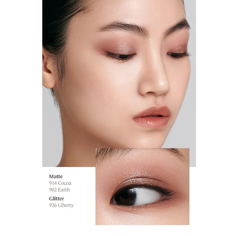 LAKA Mono Eyeshadow fard de pleoape 902 Earth - rezistenta si intensitate, 1.8 gr