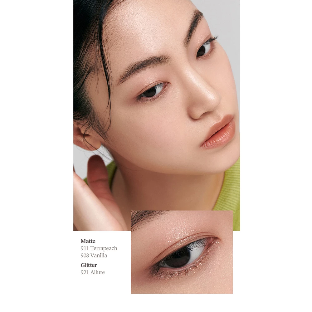 LAKA Mono Eyeshadow fard de pleoape 908 Vanila - intensitate si rezistenta, 1.8 gr