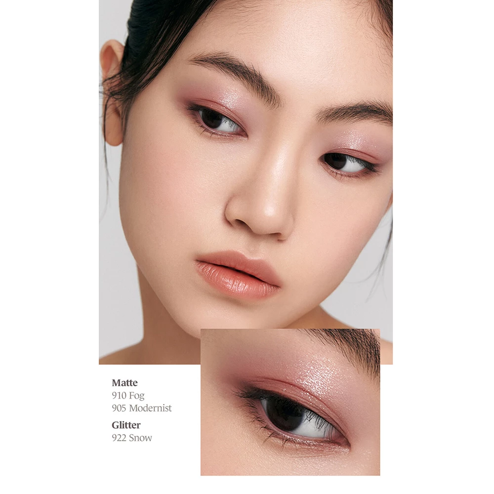 LAKA Mono Eyeshadow Fard de pleoape 910 Fog - rezistenta si luminozitate, 1.8 gr