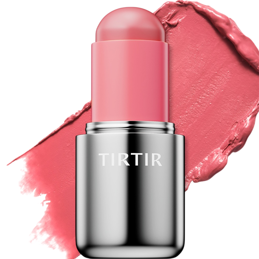 TIRTIR Mood Glider Lip and Blush Stick, 01 Peach Mingle, 3.8 gr - nuantator pentru buze pentru buze, obraji si pleoape, cu intensitate ajustabila prin aplicari succesive si textura usor de aplicat si estompat