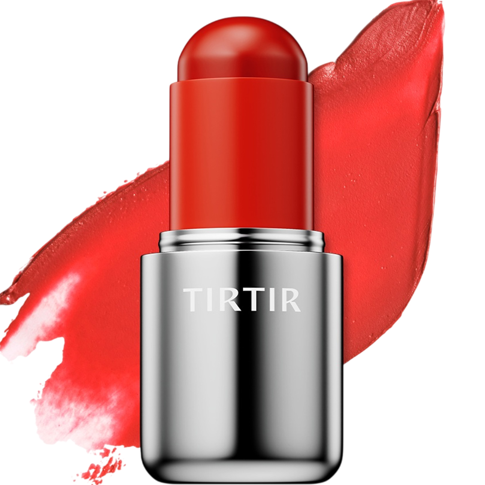 TIRTIR Mood Glider Lip and Blush Stick, 03 Tangerine Glow, 3.8 gr - nuantator pentru buze si pentru obraji si pleoape, cu intensitate ajustabila prin aplicari succesive
