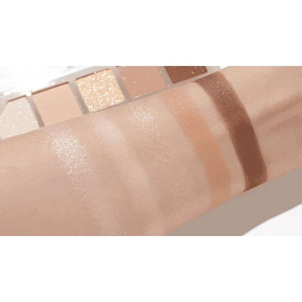 UNLEASHIA Mood Shower Face Palette fard de pleoape No. 3 Nude Shower - luminozitate si evidentiere, 4 gr