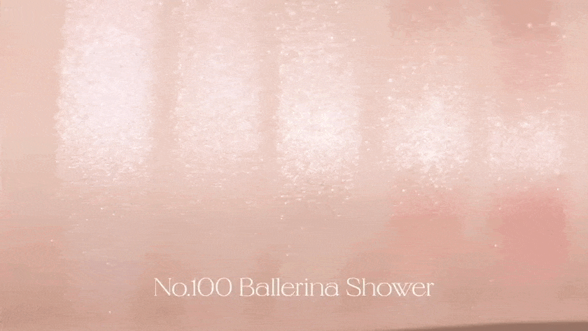 UNLEASHIA Mood Shower Face Palette iluminator No. 100 Ballerina Shower - luminozitate si aderenta, 4 gr