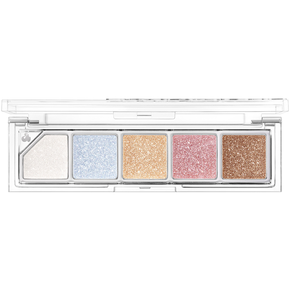 UNLEASHIA Mood Shower Face Palette iluminator de fata 101 Ballerino Shower - luminozitate si claritate, 4 gr