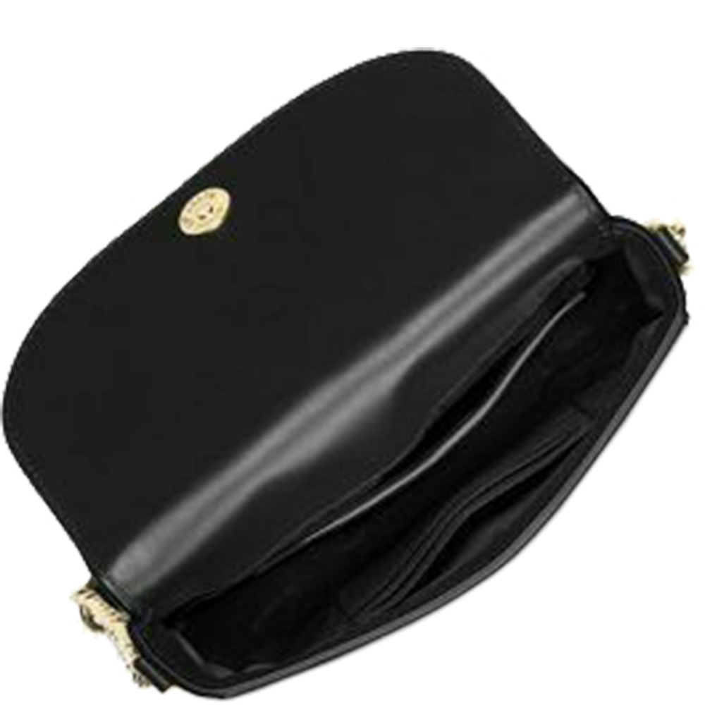mott leather and suede saddle bag