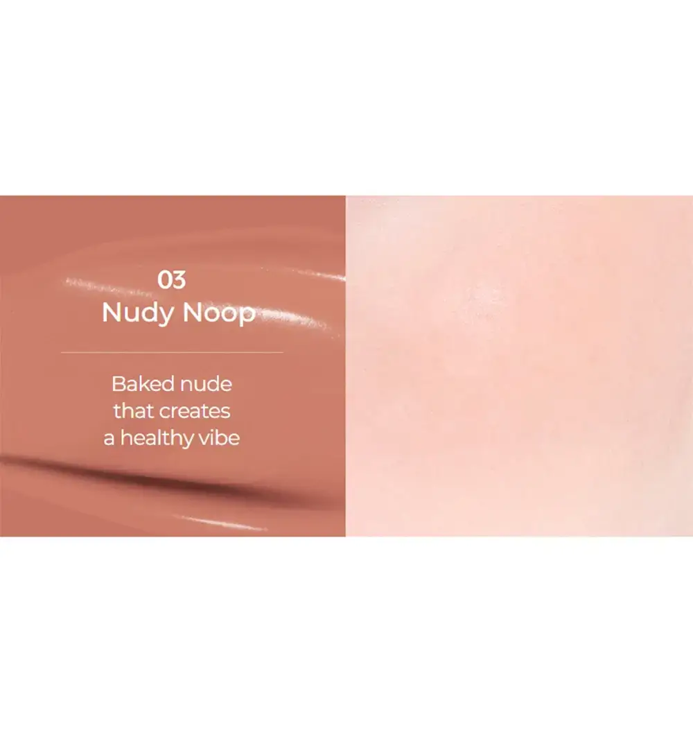 NUSE Mousse Care Fard de Obraz Lichid 03 Nudy Noop - Blush Hidratant si Regenerant pentru Luminozitate Naturala, 16 ml