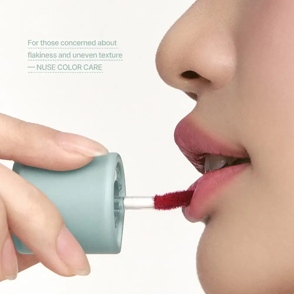 NUSE Mousse Liptual Ruj Lichid 01 Kitch Pink - Hidratare Intensa si Finisaj Mat Catifelat, 4.5 gr