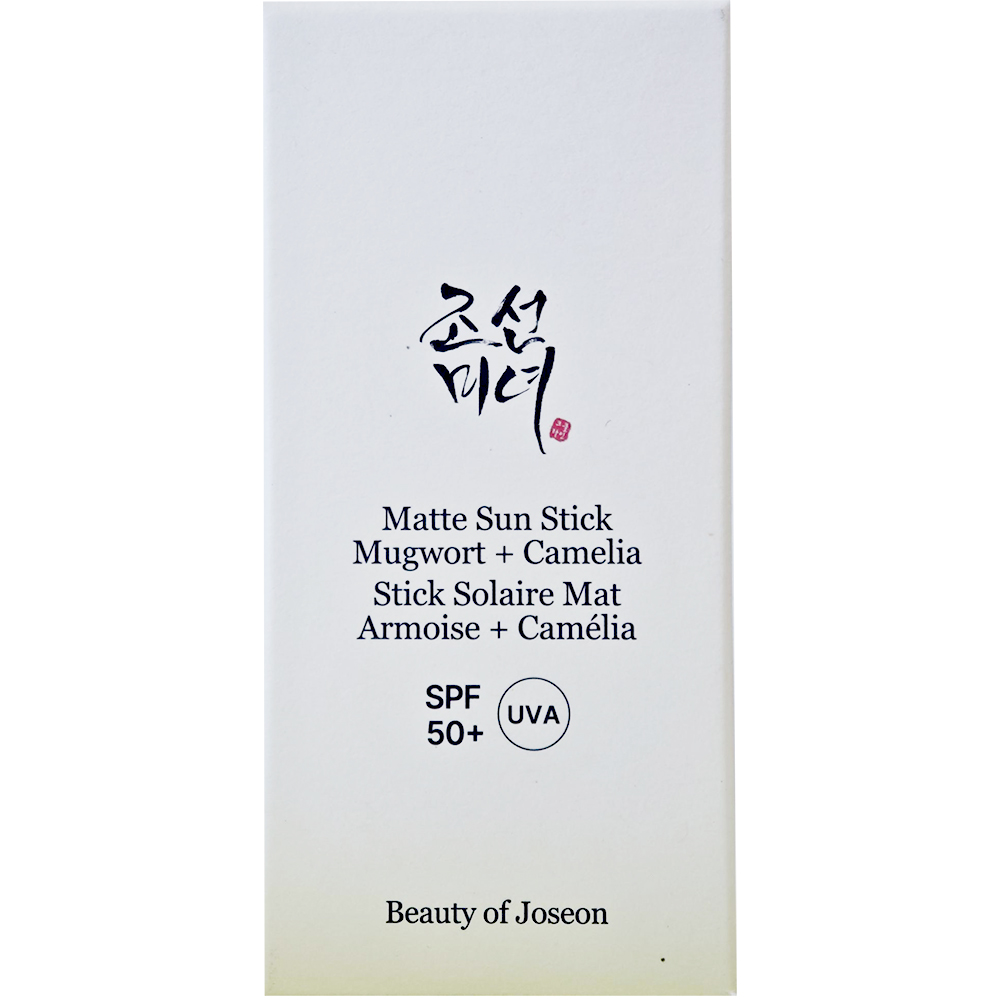 BEAUTY OF JOSEON Mugwort + Camelia SPF 50+, 18 gr - stick pentru fata formulat cu Artemisia Capillaris si ceai verde, care ofera protectie cu spectru larg impotriva radiatiilor UVA si UVB, cu o aplicare usoara oriunde si oricand, Daily