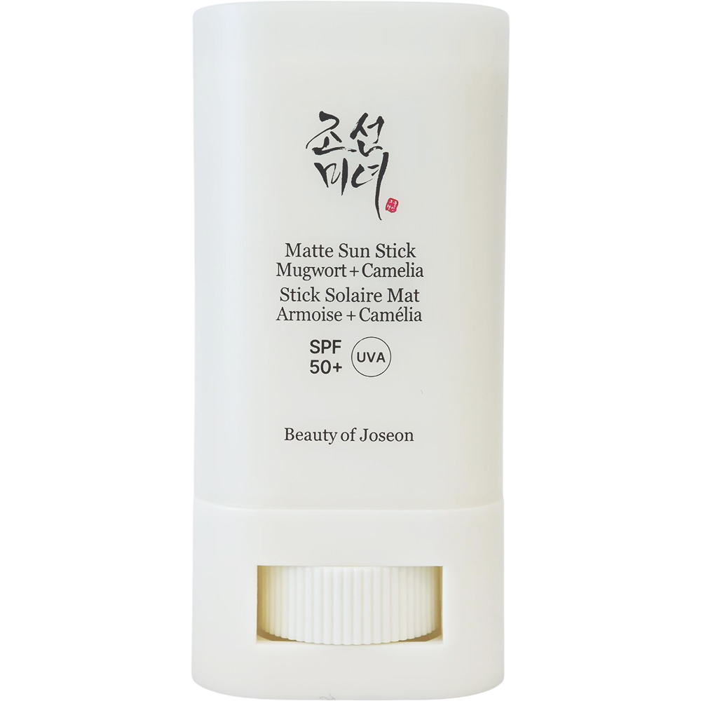 BEAUTY OF JOSEON Mugwort + Camelia SPF 50+, 18 gr - stick pentru fata formulat cu Artemisia Capillaris si ceai verde, care ofera protectie cu spectru larg impotriva radiatiilor UVA si UVB, cu o aplicare usoara oriunde si oricand, Daily