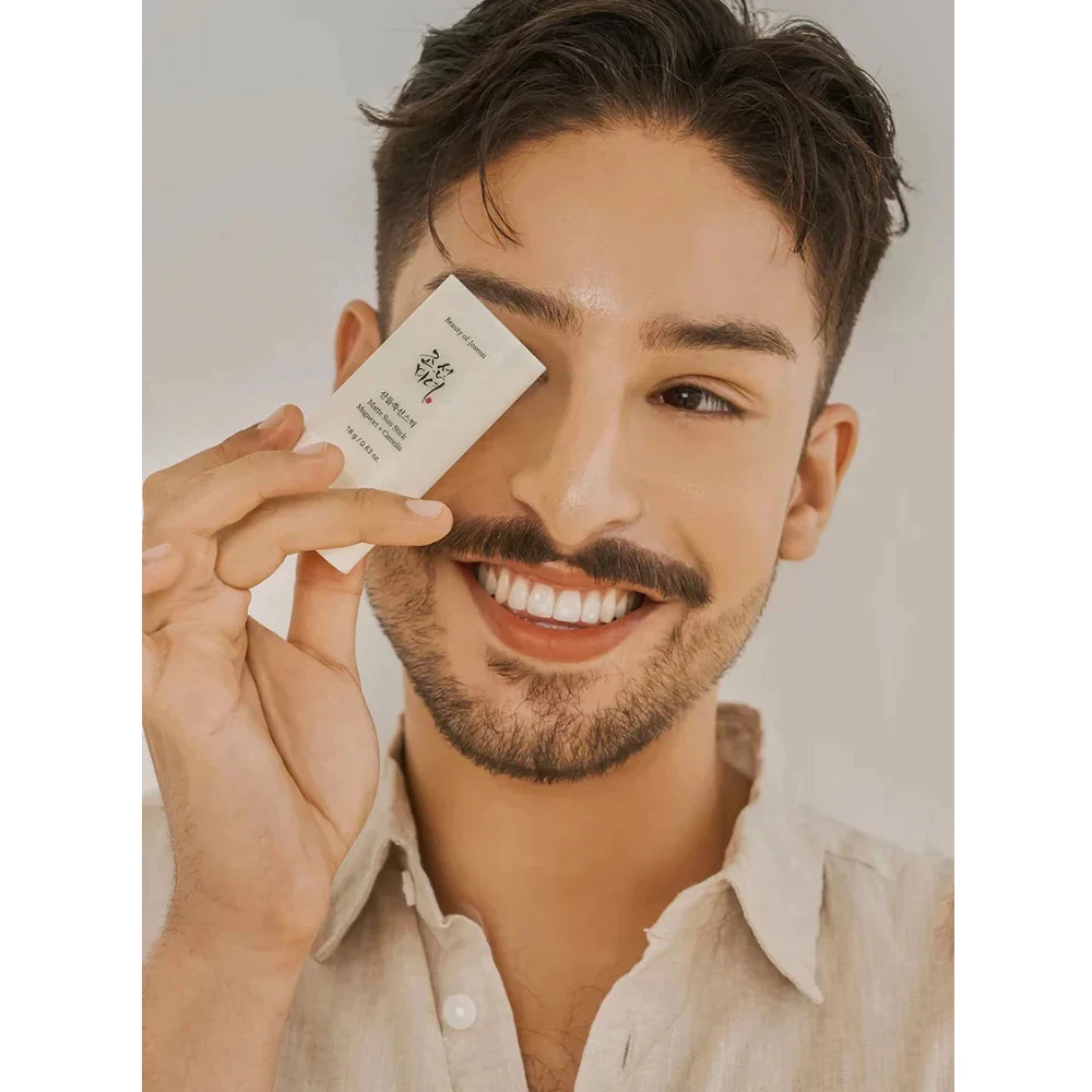 Beauty of Joseon Matte Sun Stick – Stick Matifiant pentru Față cu Mugwort și Camelia, SPF 50+, 18 g | Protecție Solară și Controlul Sebumului