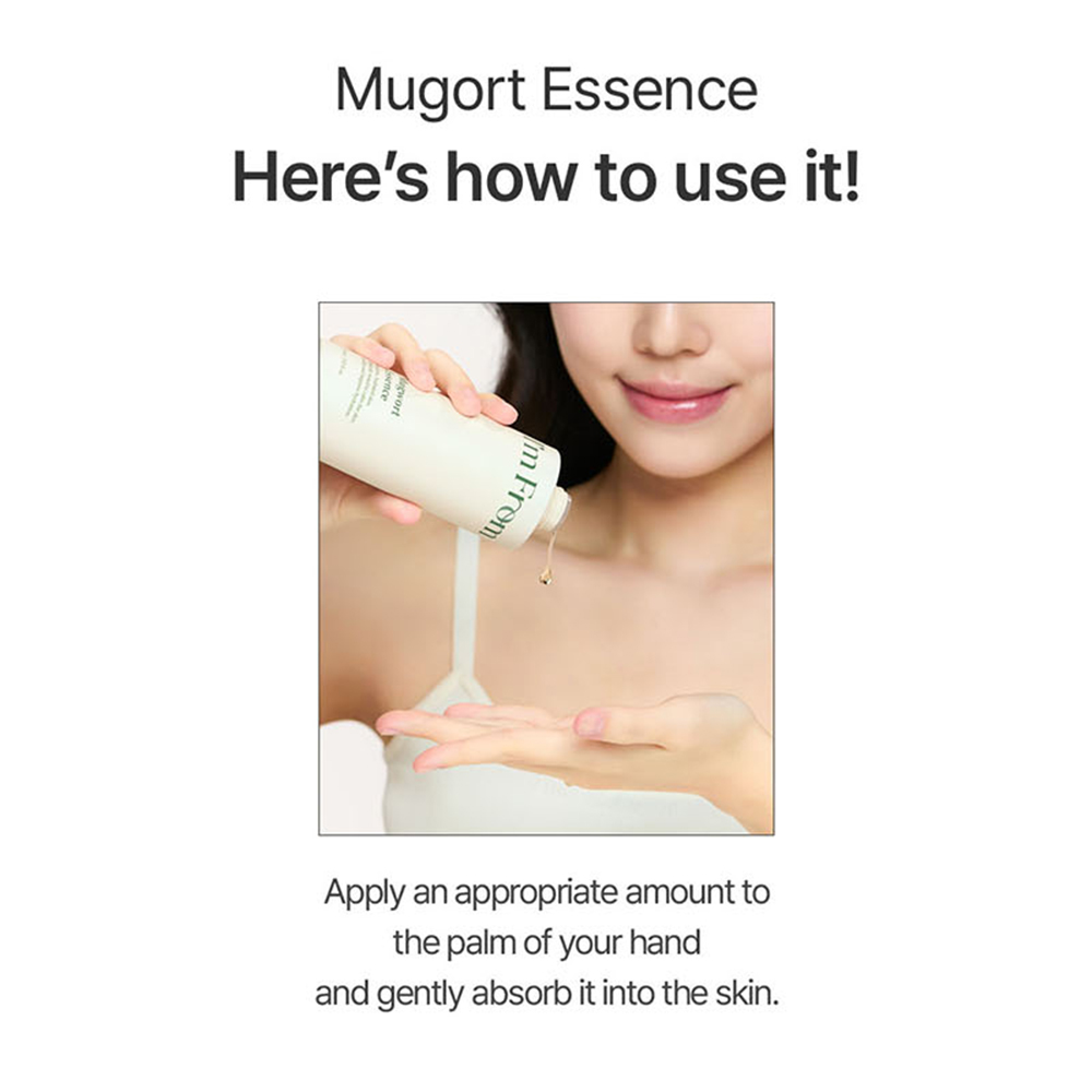 I'M FROM Mugwort Essence 150 ml - Esenta formulata cu mugwort, care contribuie la calmarea pielii sensibilizate si la mentinerea hidratarii si a echilibrului dintre apa si sebum