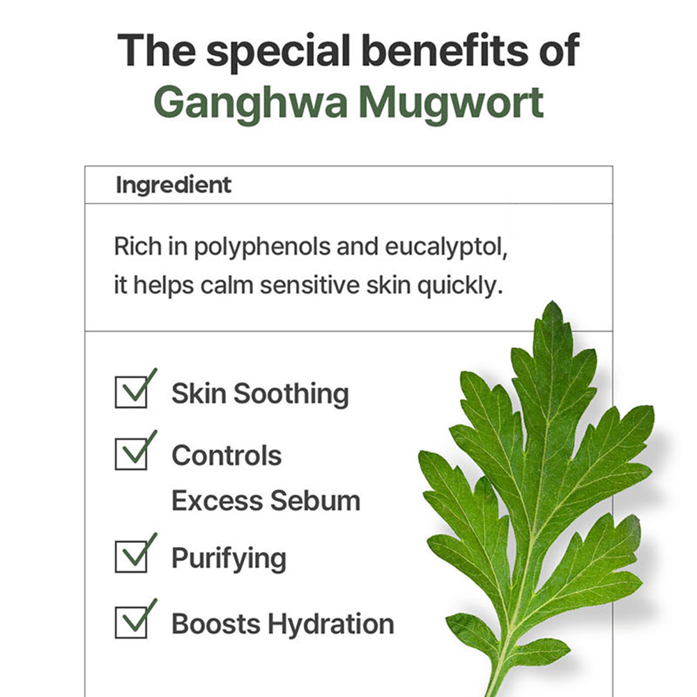 I'M FROM Mugwort Essence 150 ml - Esenta formulata cu mugwort, care contribuie la calmarea pielii sensibilizate si la mentinerea hidratarii si a echilibrului dintre apa si sebum
