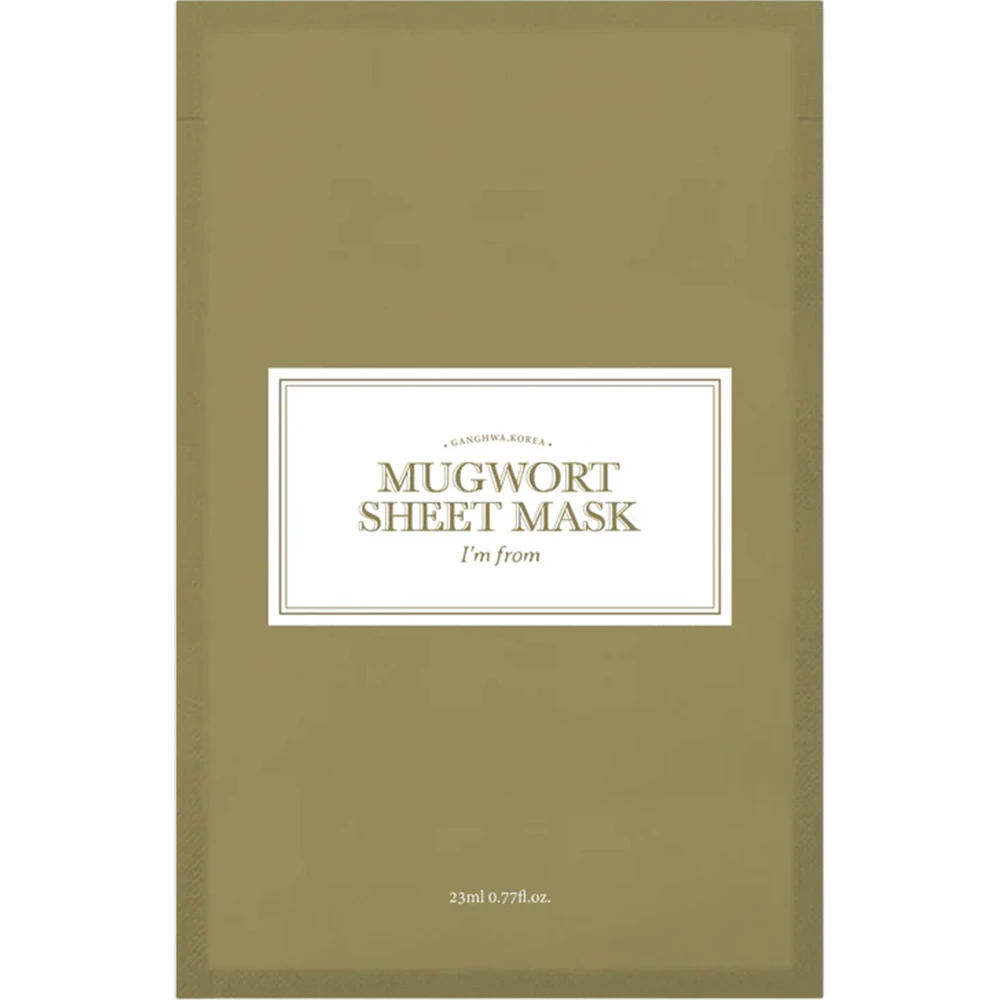 I'M FROM Mugwort masca de fata tip servetel Calmanta - Calmarea pielii iritate si hidratare intensa, 23 ml